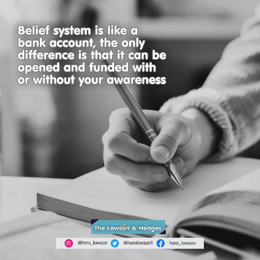 HOW  TO RESET YOUR BELIEF SYSTEM